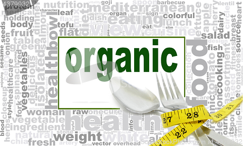 Image of Organic word cloud