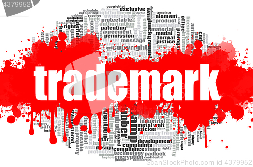 Image of Trademark word cloud