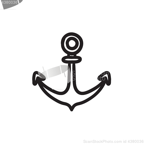 Image of Anchor sketch icon.
