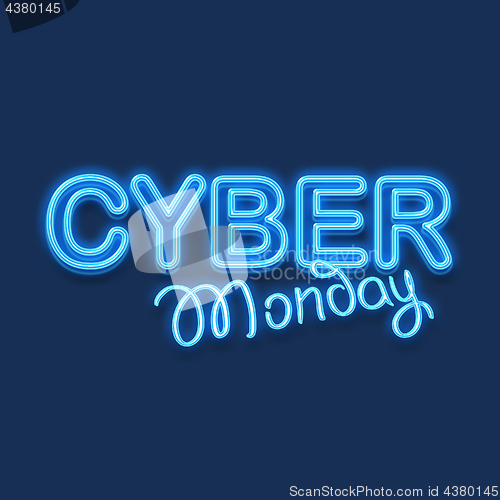 Image of The cyber monday concept