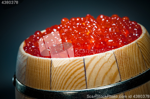Image of Keg of red caviar