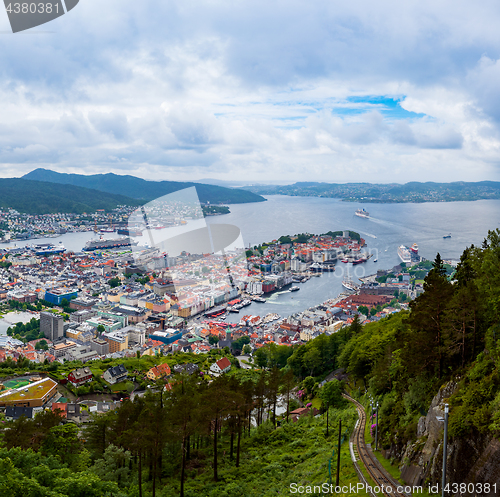 Image of Bergen is a city and municipality in Hordaland on the west coast