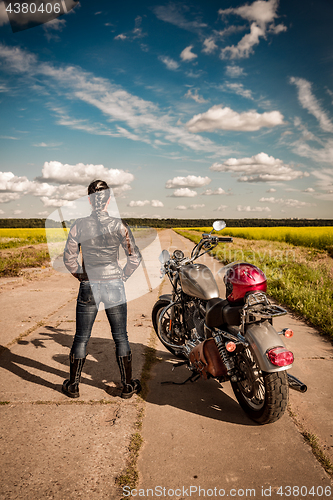 Image of Biker girl