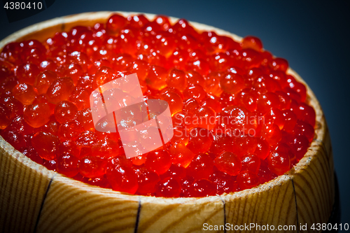 Image of Keg of red caviar