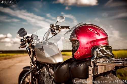 Image of Motorcycle on the road