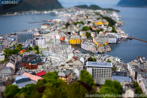 Image of City of Alesund Norway