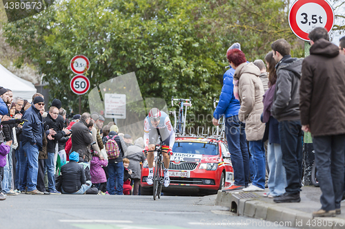 Image of The Cyclist Lars Ytting Bak - Paris-Nice 2016 