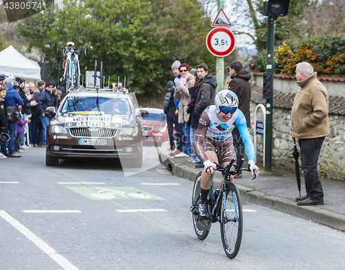 Image of The Cyclist Cyril Gautier - Paris-Nice 2016