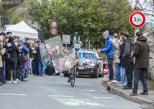 Image of The Cyclist Cyril Gautier - Paris-Nice 2016