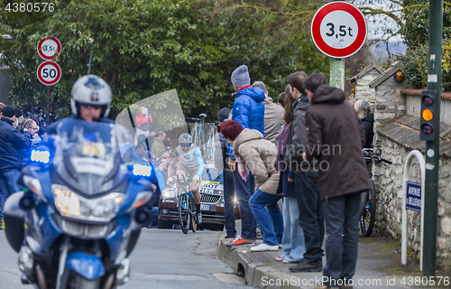 Image of The Cyclist Cyril Gautier - Paris-Nice 2016