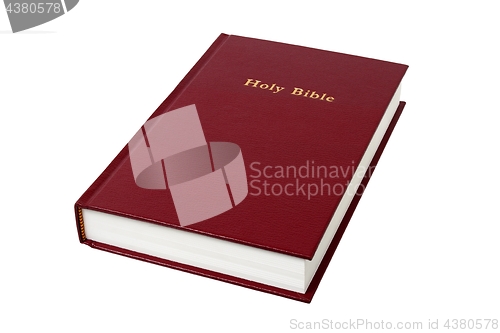 Image of Holy Bible on white