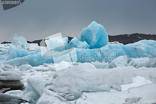 Image of Glacial lake in Iceland