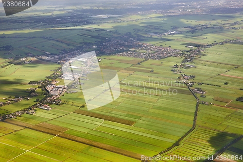 Image of Fields of The Netherlands from above