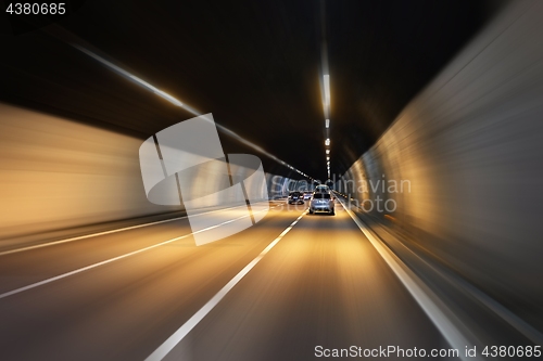 Image of Driving in a tunnel