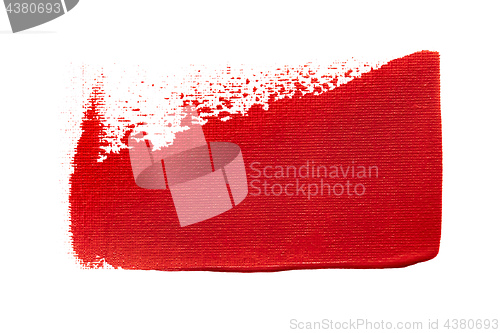 Image of a painted simple red banner background