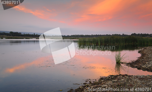 Image of Tranquil scene Boorooberongal Lake Penrith