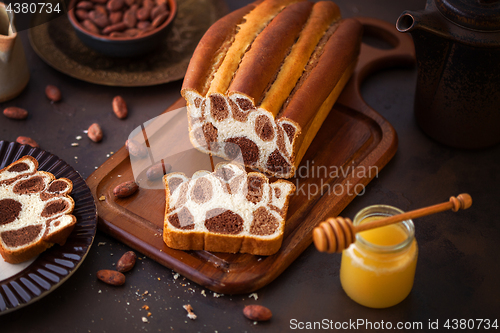 Image of leopard cake