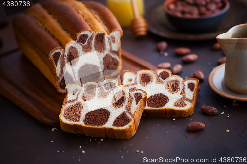 Image of leopard cake