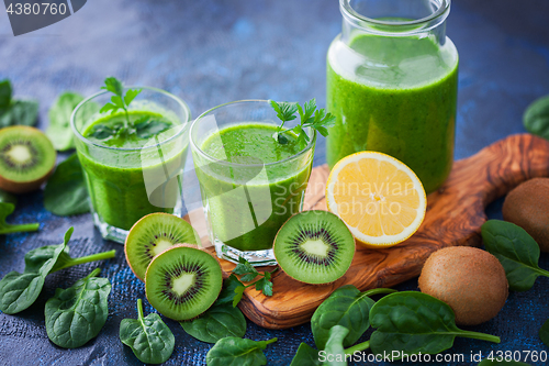 Image of healthy green smoothie