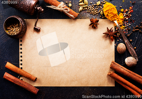 Image of aroma spice