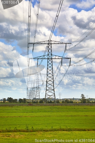 Image of Electric power lines