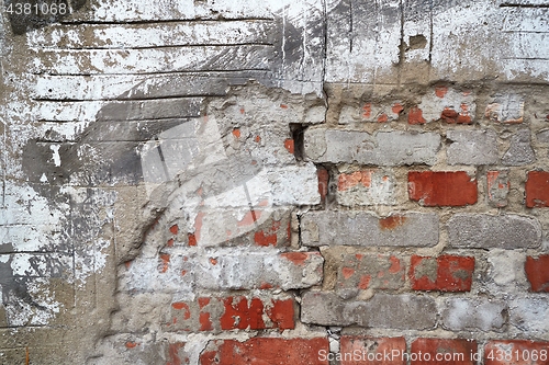 Image of Brick Wall Closeup