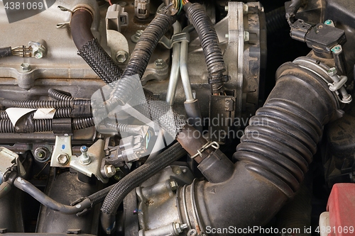 Image of Car Engine Detail