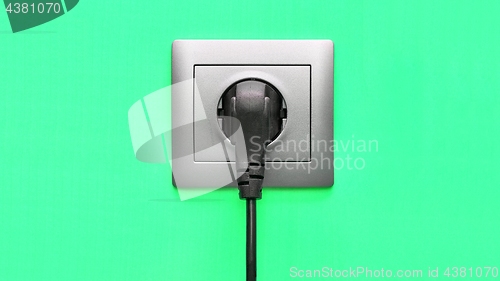 Image of Electric Socket Closeup