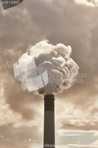 Image of Smoking power plant