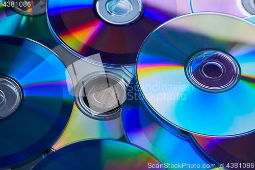 Image of CD shiny background