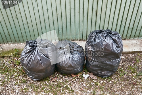 Image of Bags of rubbish