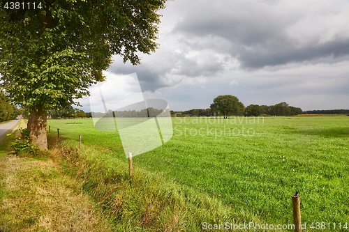 Image of Agircutural landscape on a plain