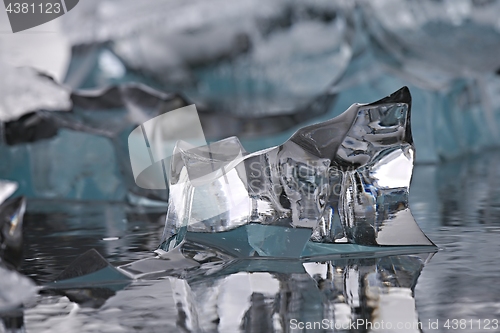 Image of Glacial lake in Iceland