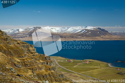 Image of Icelandic scenic landscape
