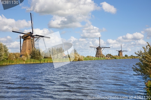 Image of Windmill beside a canal