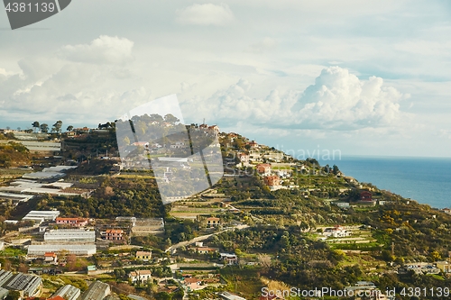 Image of Mediterranean coastal landscape