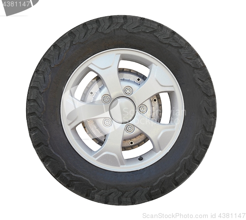 Image of Car Wheel Tyre