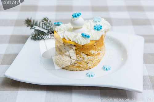 Image of Xmas cookie on table