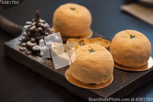 Image of Tasty dessert for xmas