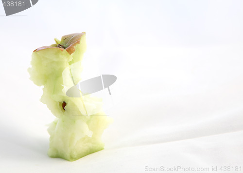 Image of apple core