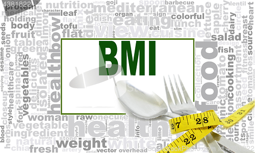 Image of BMI word cloud