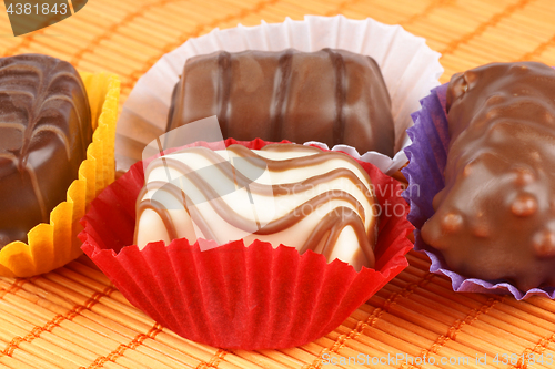 Image of Mixed chocolate pralines