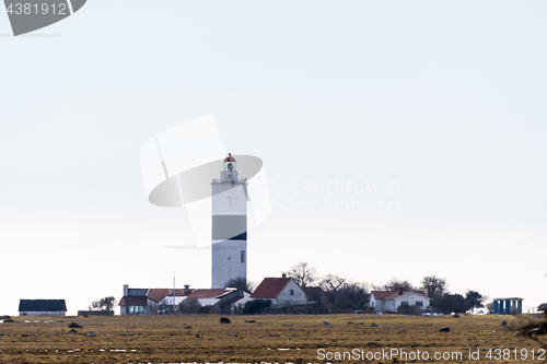 Image of The Lighthouse at Ottenby in Sweden