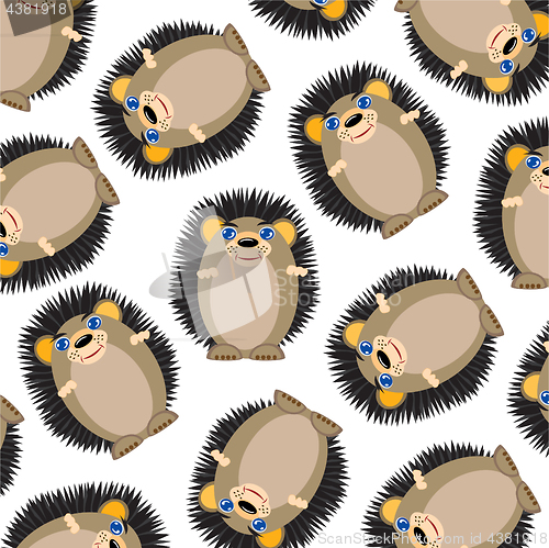 Image of Animal hedgehog pattern