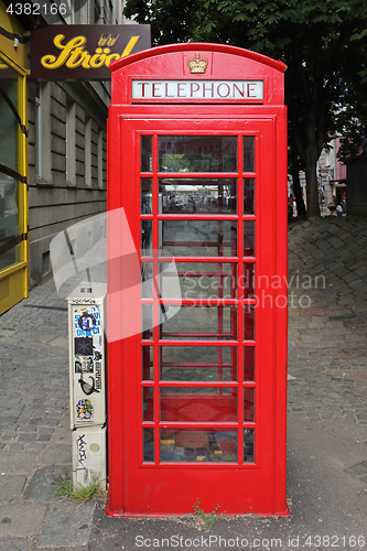 Image of Red Phone Booth Vienna