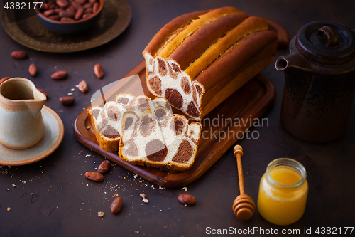 Image of leopard cake