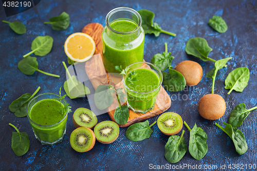 Image of healthy green smoothie