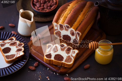 Image of leopard cake