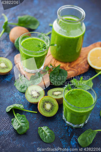 Image of healthy green smoothie