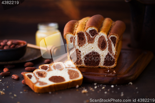 Image of leopard cake